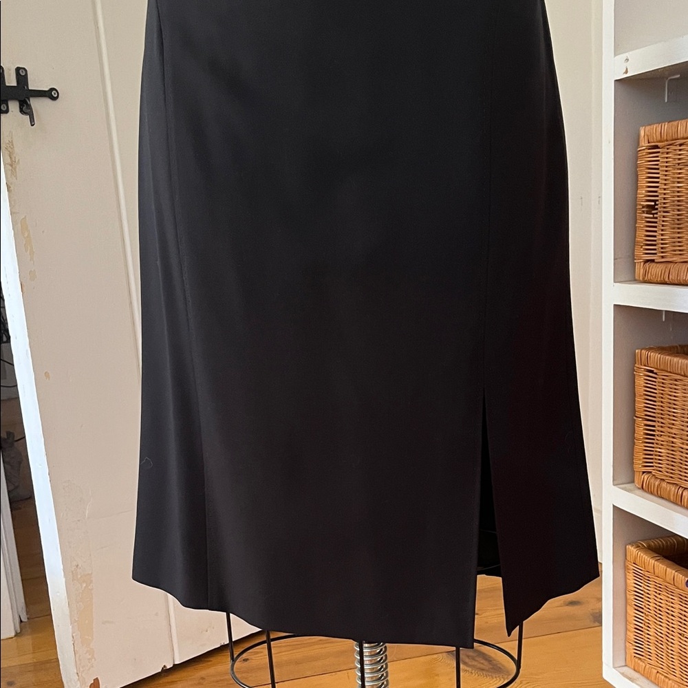 Armani Collezioni Black Pencil Skirt
